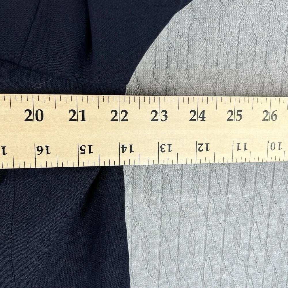Lauren Ralph Lauren Gold Button Wool Blazer formal Men (44/20W) navy made In USA